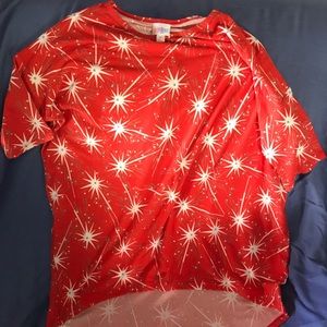 Lularoe XS fireworks women’s shirt